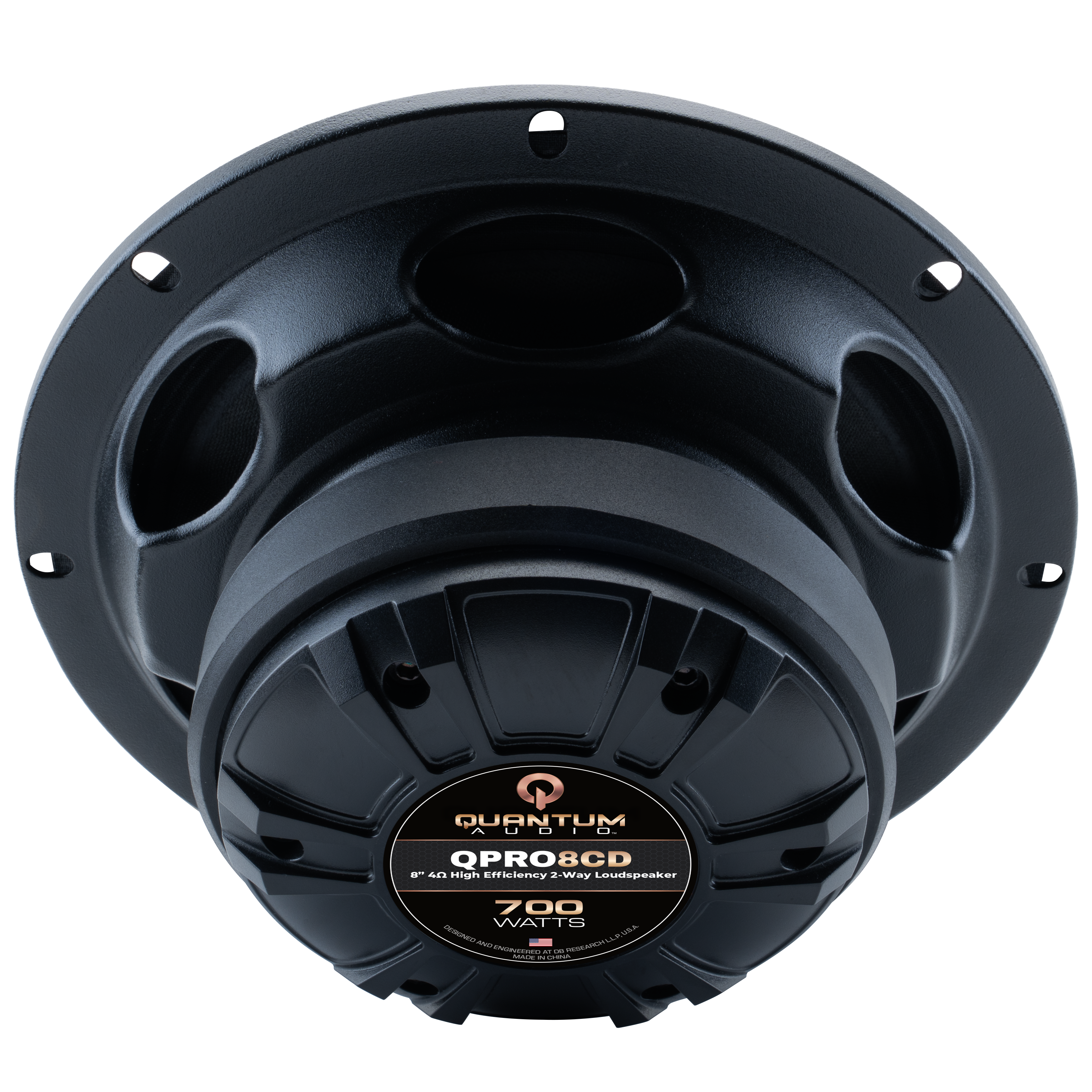 QUANTUM AUDIO QPRO8CD : 8" PRO Audio Loudspeaker Compression Horn Loaded (1 Pair)