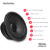 Recoil Audio RMB65-4P 6.5-Inch Pro Midbass Speaker