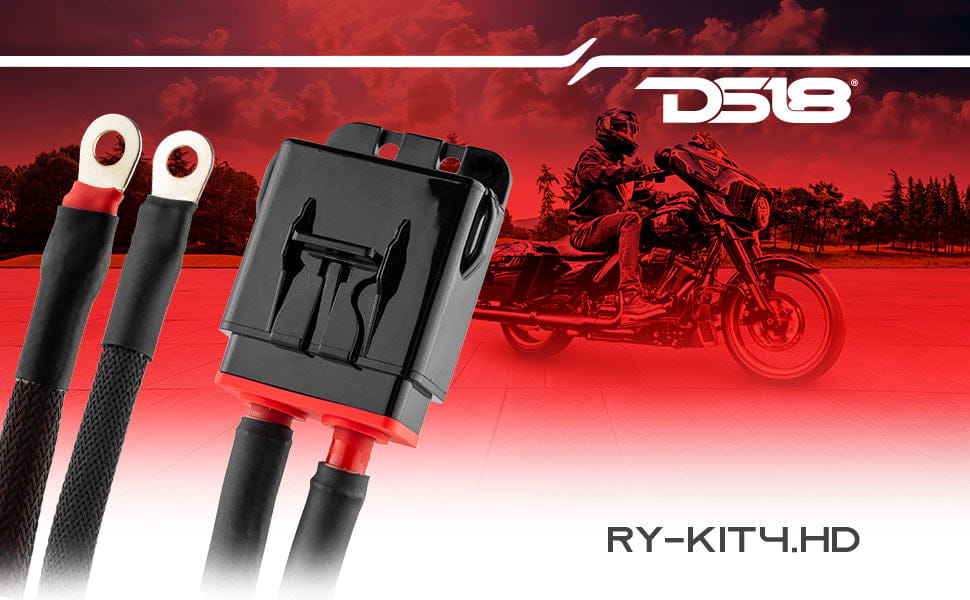 4-ga Ryder Ofc Amplifier Installation Kit for Harley