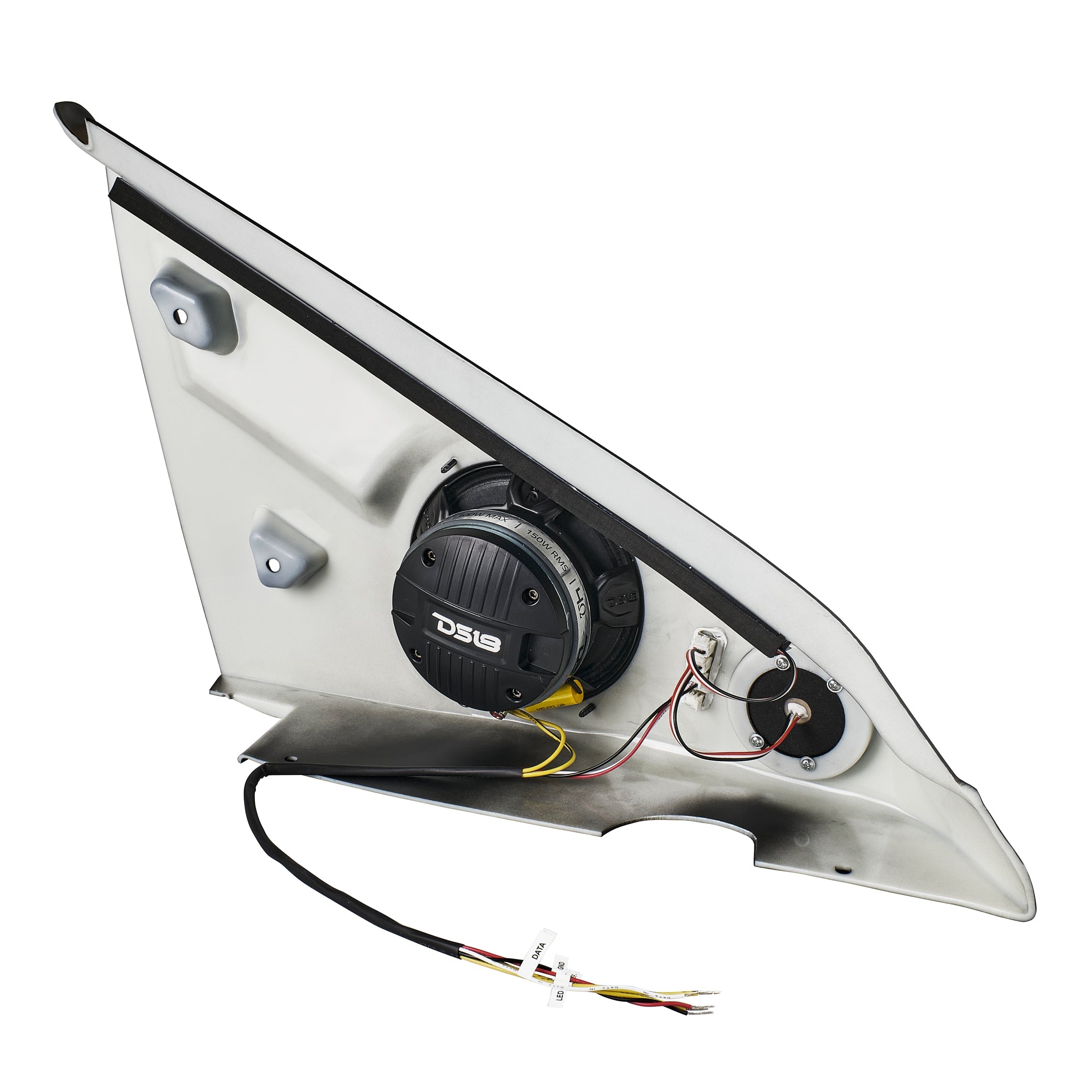 Polaris Slingshot Inside Armrest Speaker Panels Loaded | 2 x PRO-HY6.4MSL and Digital LED Lights | 2015 - Current