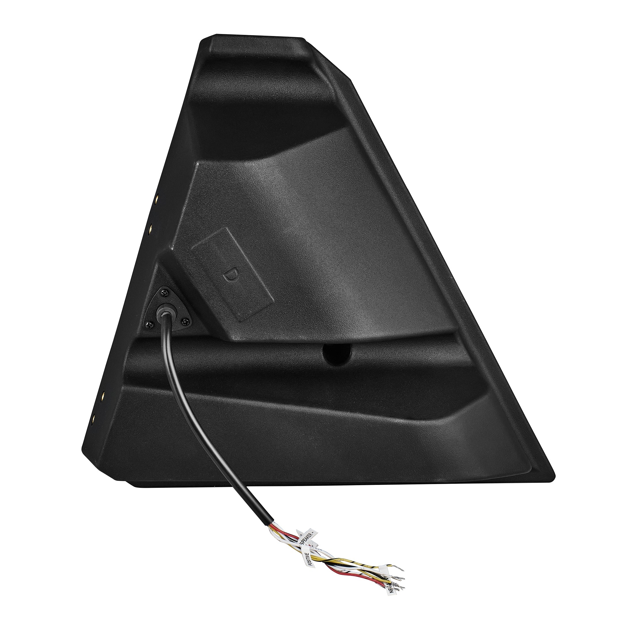 Polaris Slingshot Front Kick Panel Speaker Pods Loaded | 2 x NXL-IQ6/BK & 2 x PRO-TW1LD and Digital LED Lights | 2015 - Current