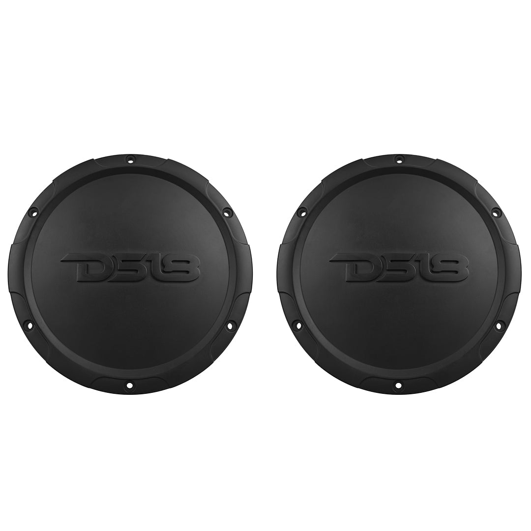 Polaris Slingshot Headrest Empty Enclosure With Digital LED Lights fits 4 x 6.5" Speakers | 2015 - Current
