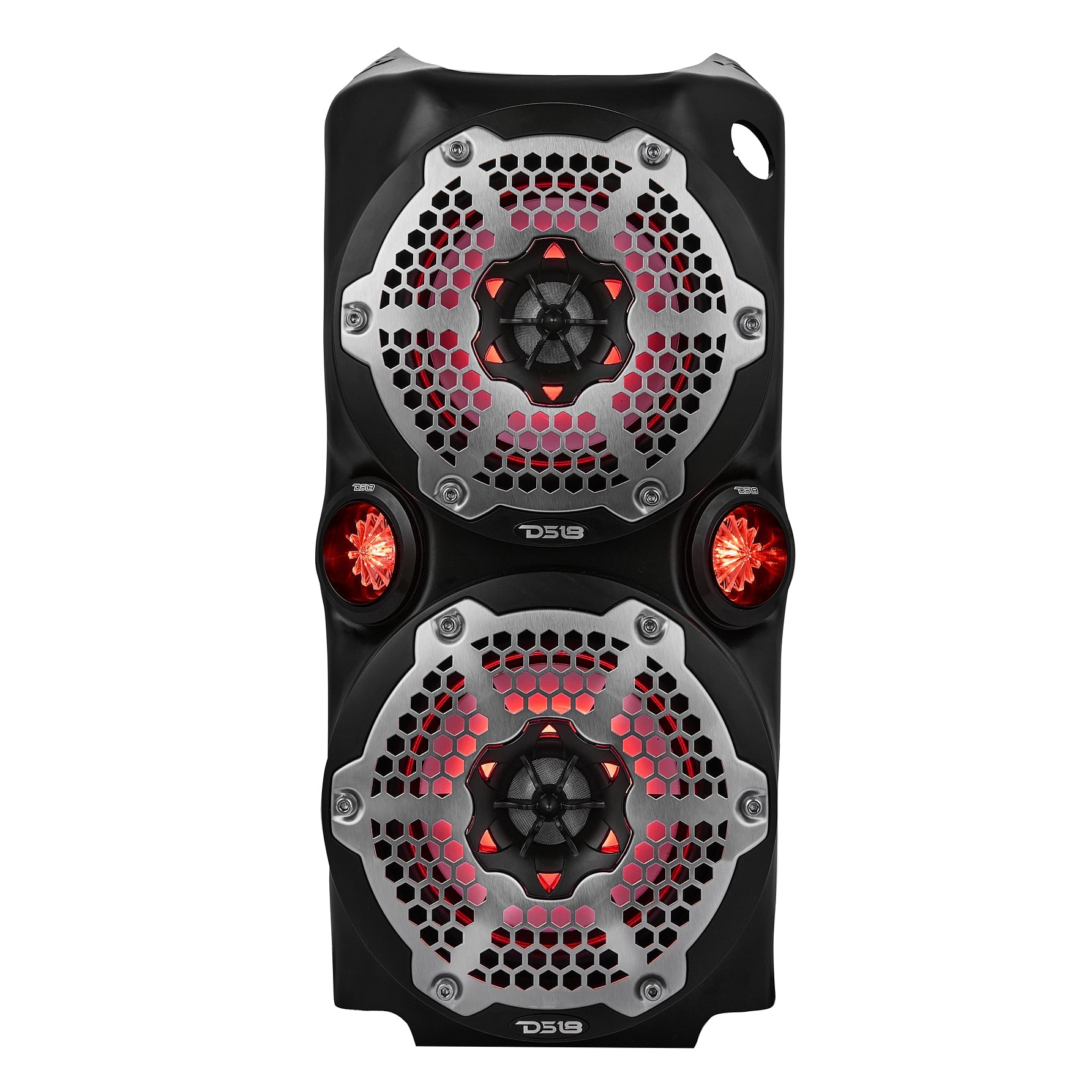 Polaris Slingshot Waterfall Center Console Empty Enclosure fits 2 x 6.5" Speakers & 2 x 2.28" Bullet Tweeter | 2015 - Current