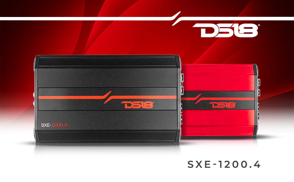 Sxe Class A/b 4-channel Full-range Car Amplifier 4 x 60 Rms