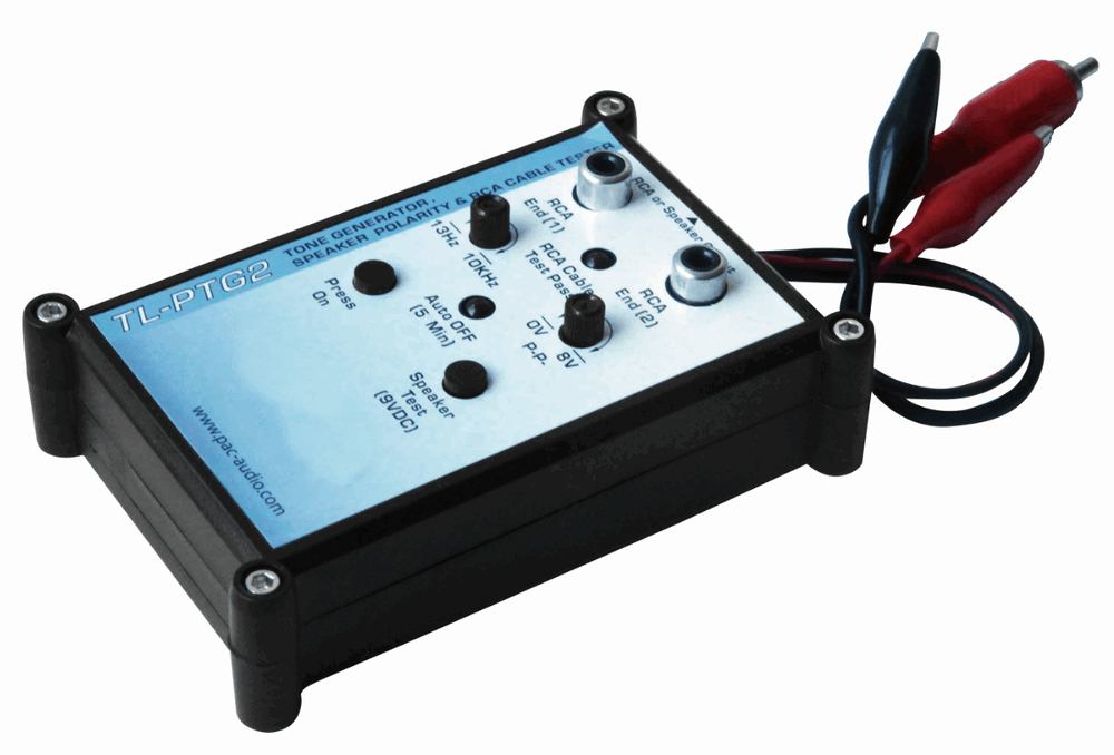 Recoil TGSP tone generator and speaker polarity tester | SMS Car Audio