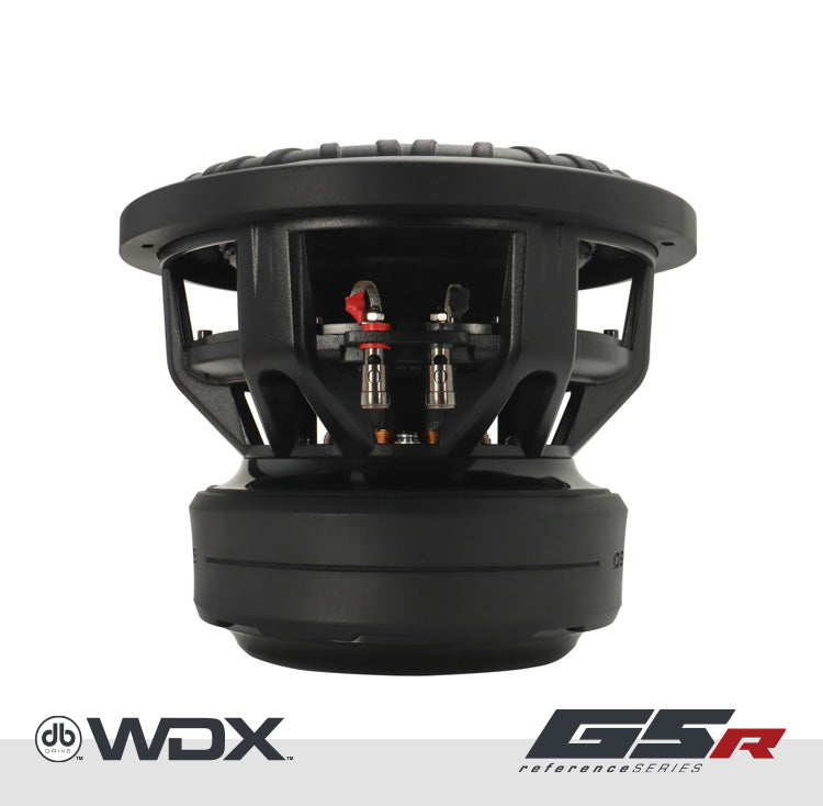 DB Drive WDX10G5R.4 10 in. Dual 4-Ohm Subwoofer