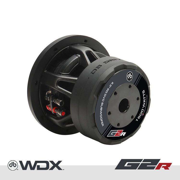 WDX6.5G2R.4 : 6.5 in.  Dual 4-Ohm Subwoofer CLOSEOUT (PAIR)