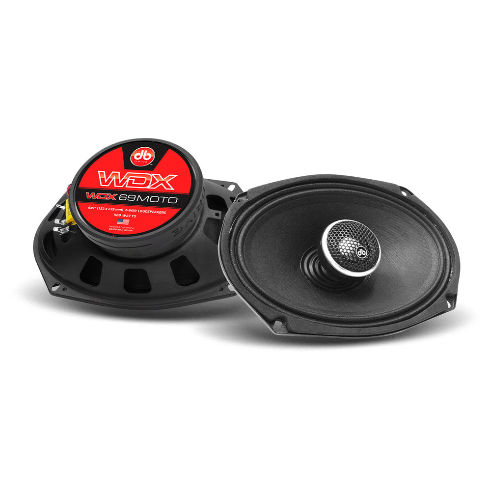 DB Drive WDX69MOTO 6"×9" Moto 2-Way Motorcycle Loudspeakers (1 Pair)