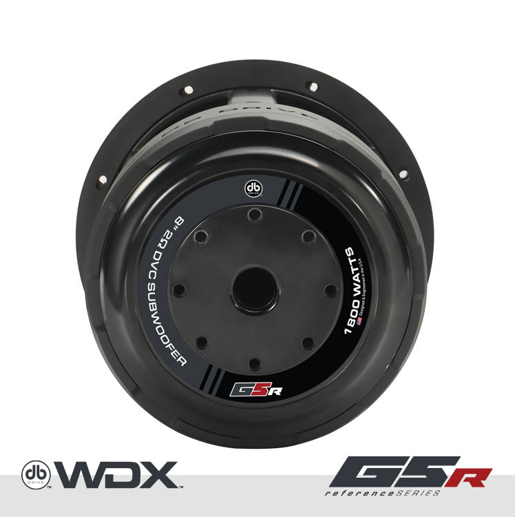 DB Drive WDX8G5R.2 8 in. Dual 2-Ohm Subwoofer