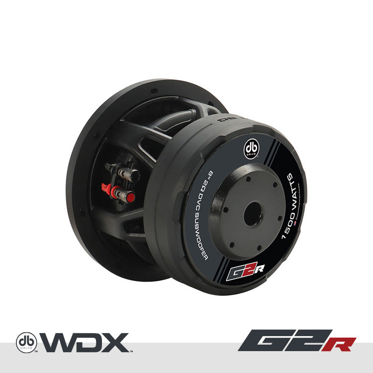 WDX8G2R.2 : 8 in. Dual 2-Ohm Subwoofer CLOSOUT