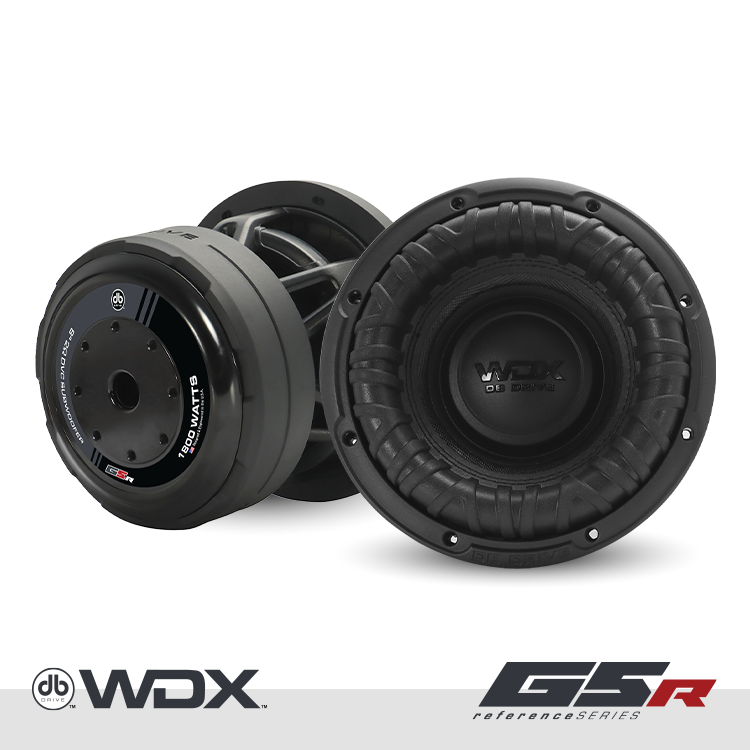 DB Drive WDX8G5R.2 8 in. Dual 2-Ohm Subwoofer