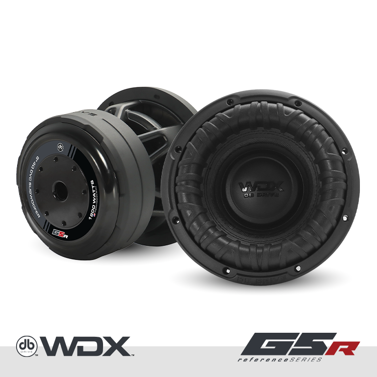 DB Drive WDX8G5R.4 8 in. Dual 4-Ohm Subwoofer