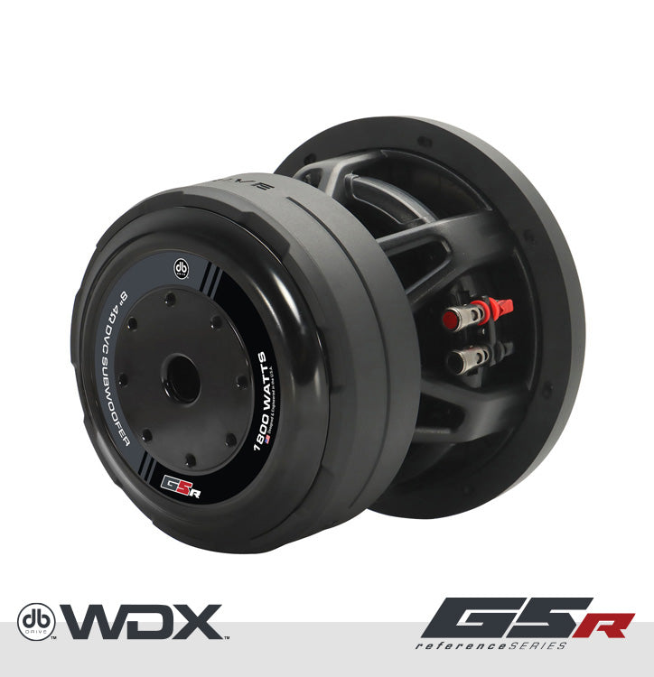 DB Drive WDX8G5R.2 8 in. Dual 2-Ohm Subwoofer