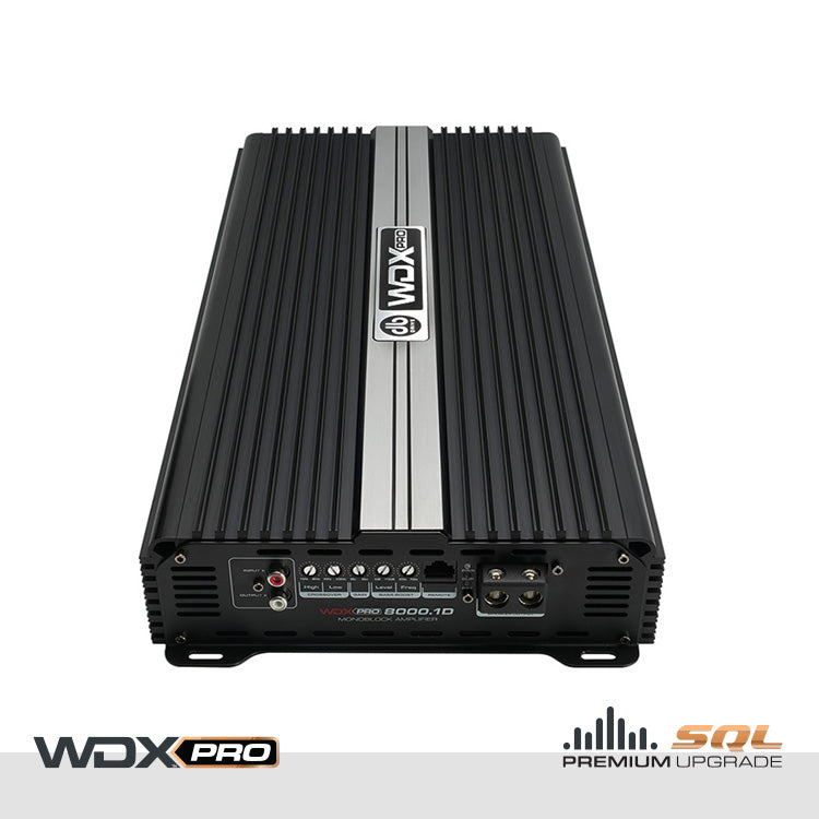 WDX PRO8000.1D : Extended Range Class D Monoblock Amplifier BLACK FRIDAY SALE