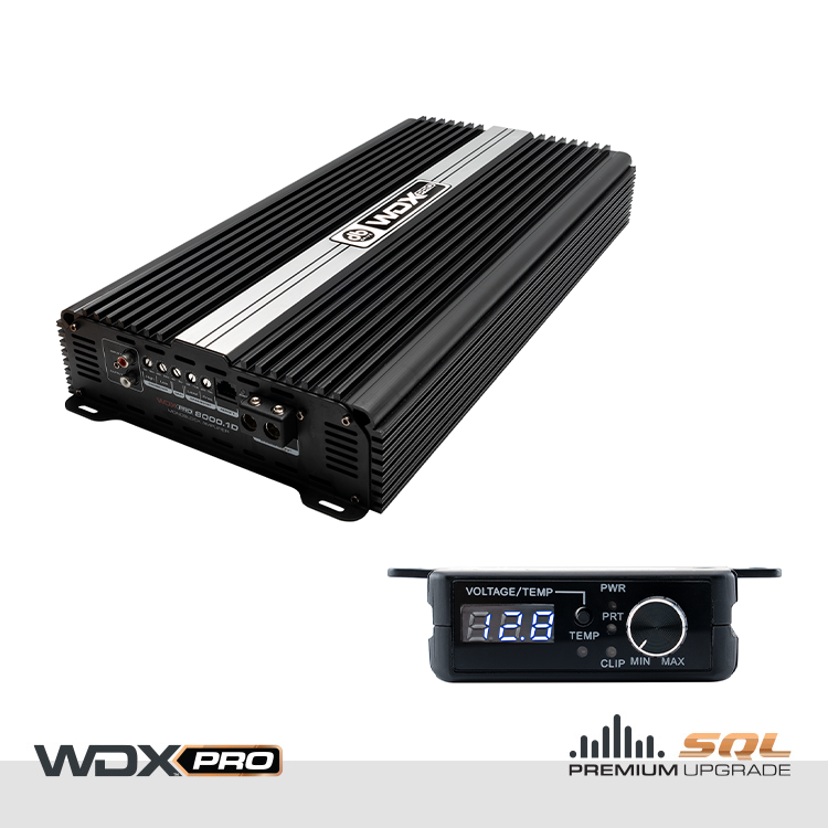WDX PRO8000.1D : Extended Range Class D Monoblock Amplifier BLACK FRIDAY SALE