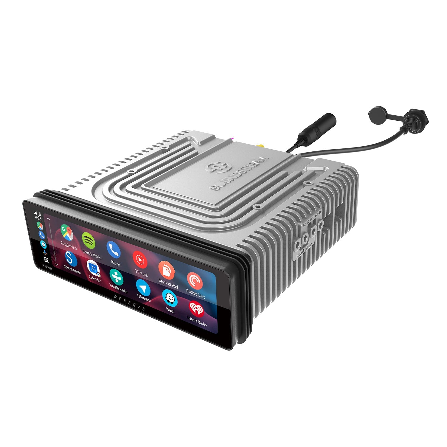 Soundstream Reserve WHD.9813 Harley-Davidson Head Unit connection view