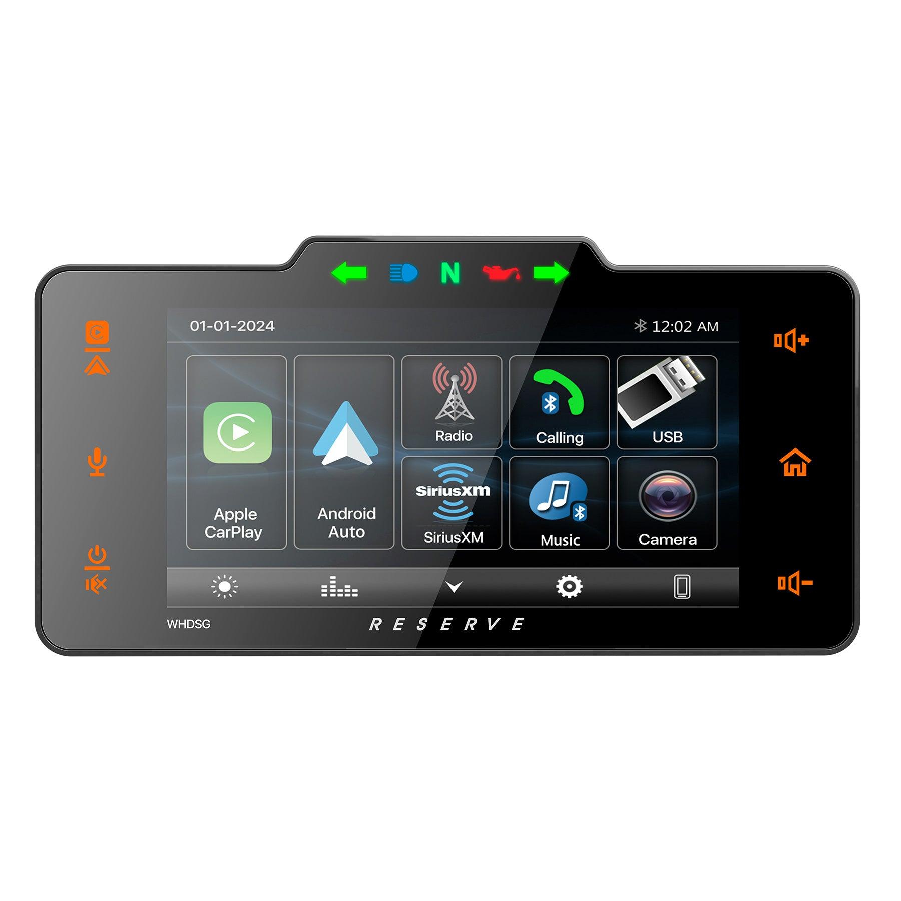 Soundstream Reserve WHDSG Street Glide Head Unit detail view