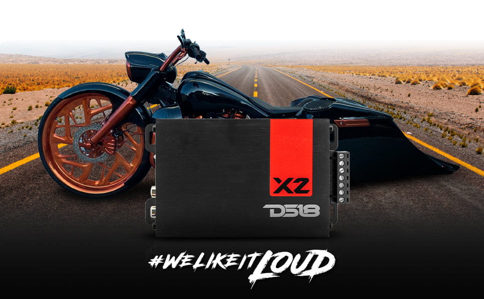 X 2-channel Ultra Compact Class d Amplifier 2 140 Watts Rms