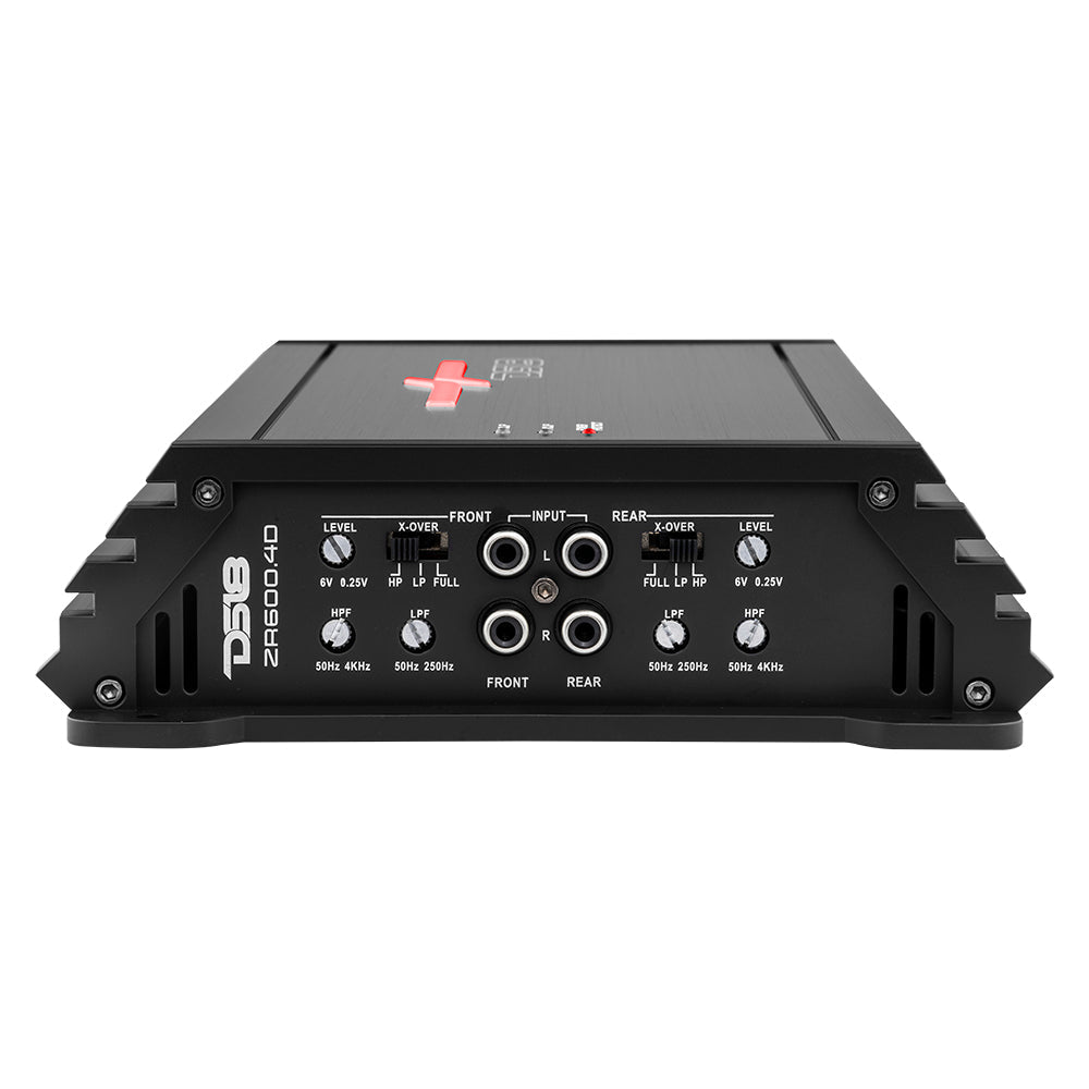 ZR 4-Channel Class D Amplifier 4 x 150 Watts Rms @ 4-ohm