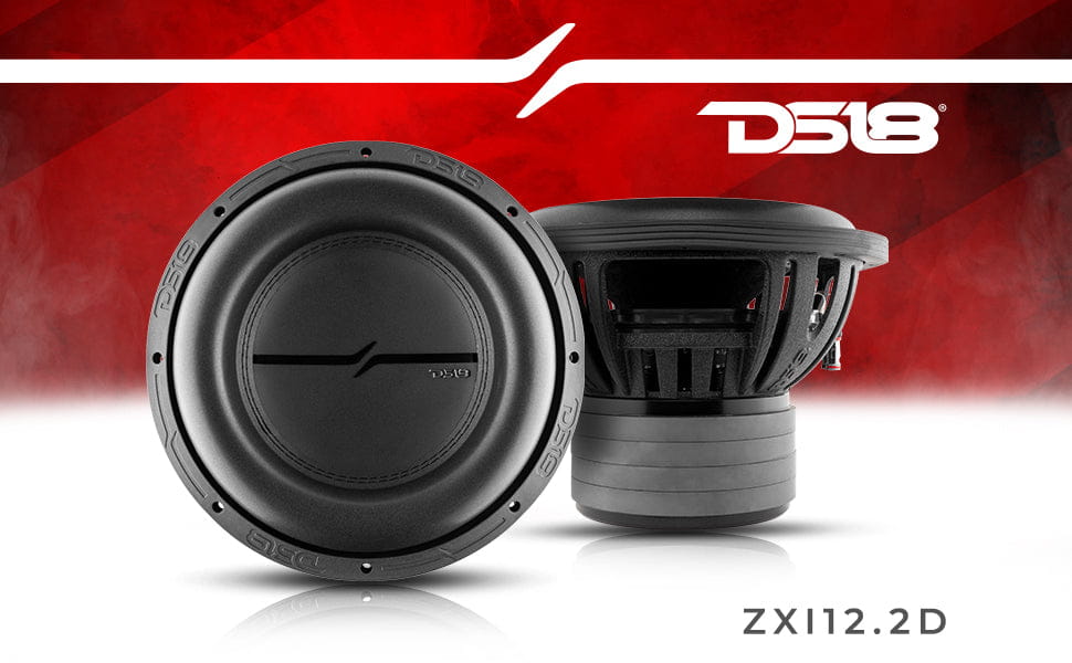 Zxi 12’’ High Excursion Subwoofer Quad Stacked Magnets