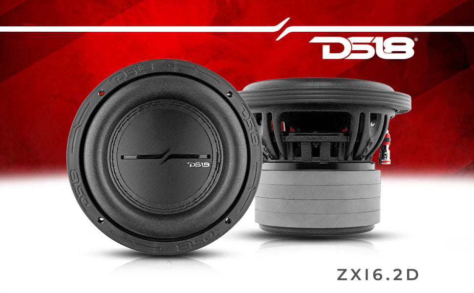 Zxi 6.5’’ High Excursion Subwoofer Quad Stacked Magnets