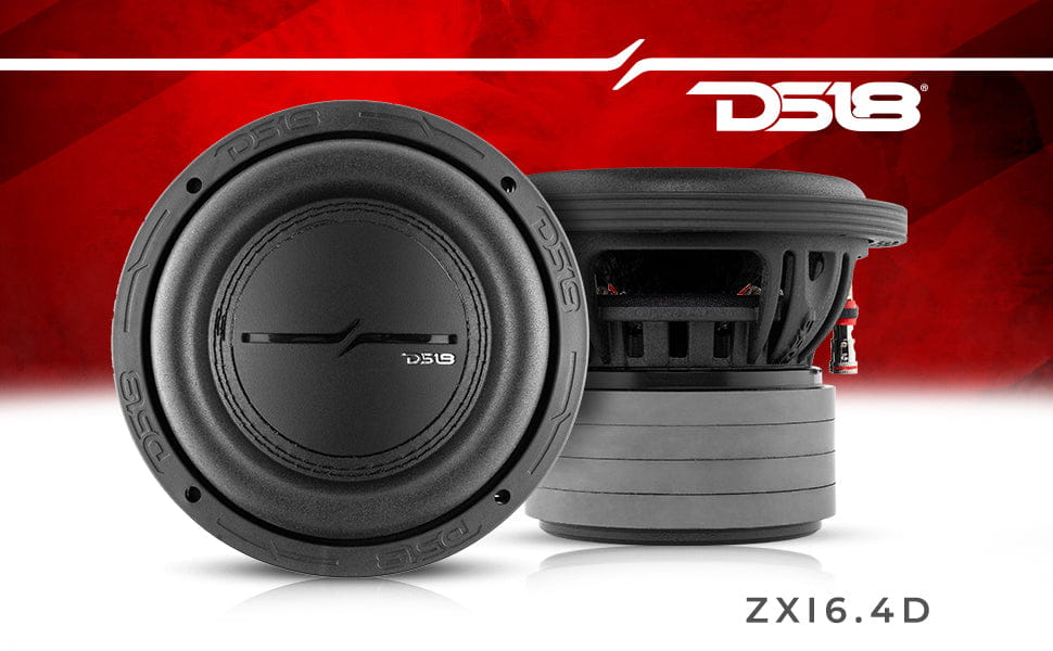 Zxi 6.5’’ High Excursion Subwoofer Quad Stacked Magnets