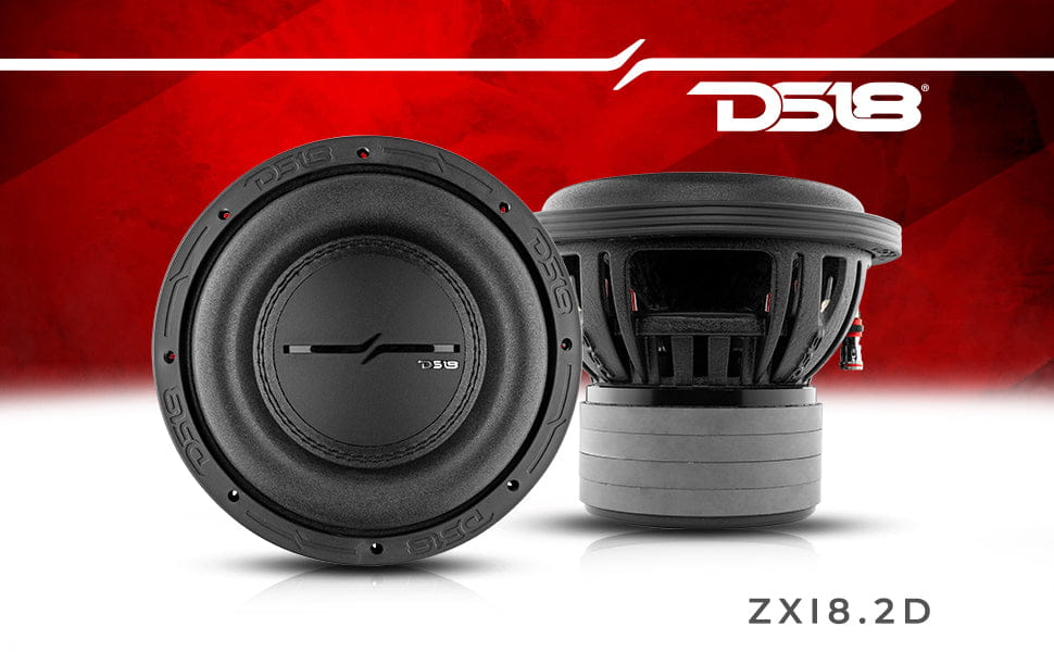 Zxi 8’’ High Excursion Subwoofer Quad Stacked Magnets