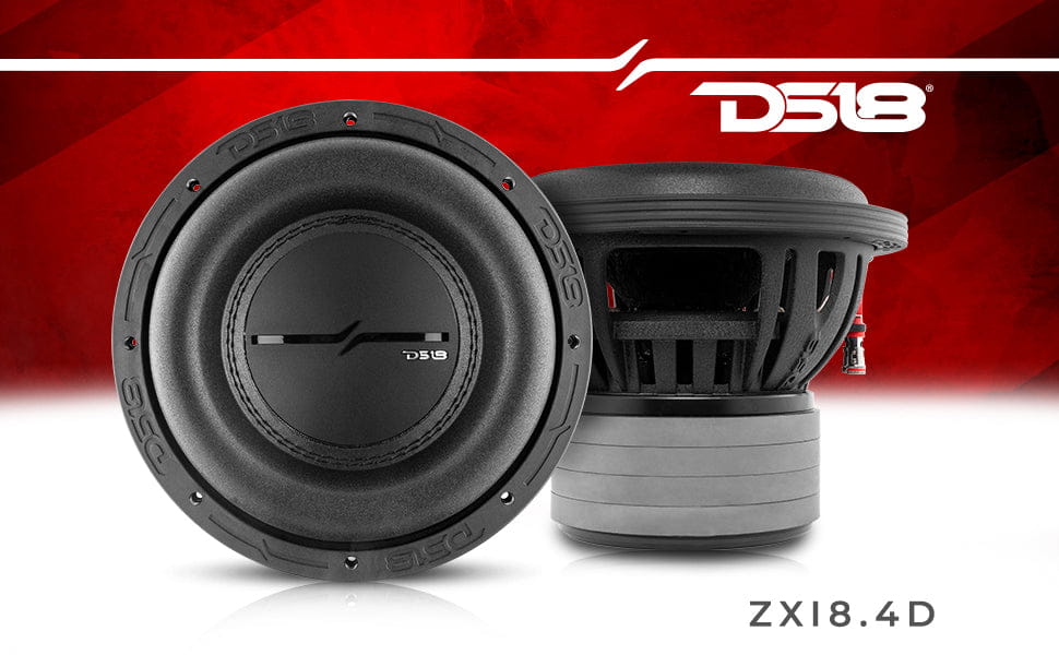 Zxi 8’’ High Excursion Subwoofer Quad Stacked Magnets