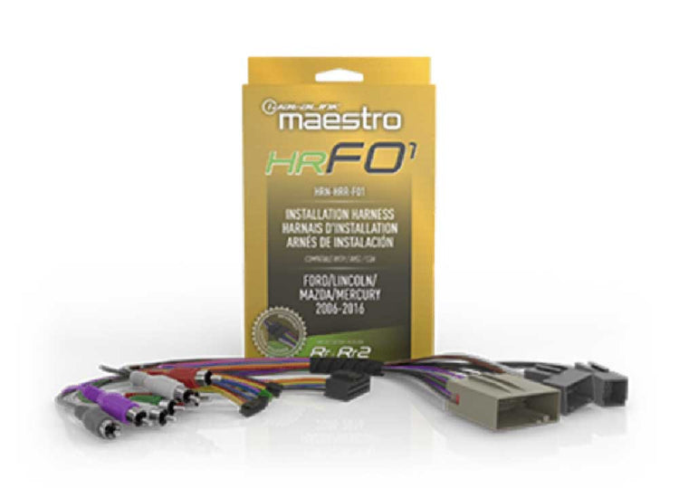 iDatalink Maestro HRN-HRR-FO1 radio replacement T-harness for Ford and Lincoln