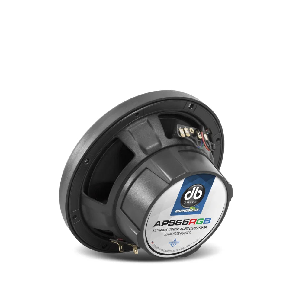 Aps65rgb: 6.5’’ 2-way Marine Loudspeakers W/rgb Accent