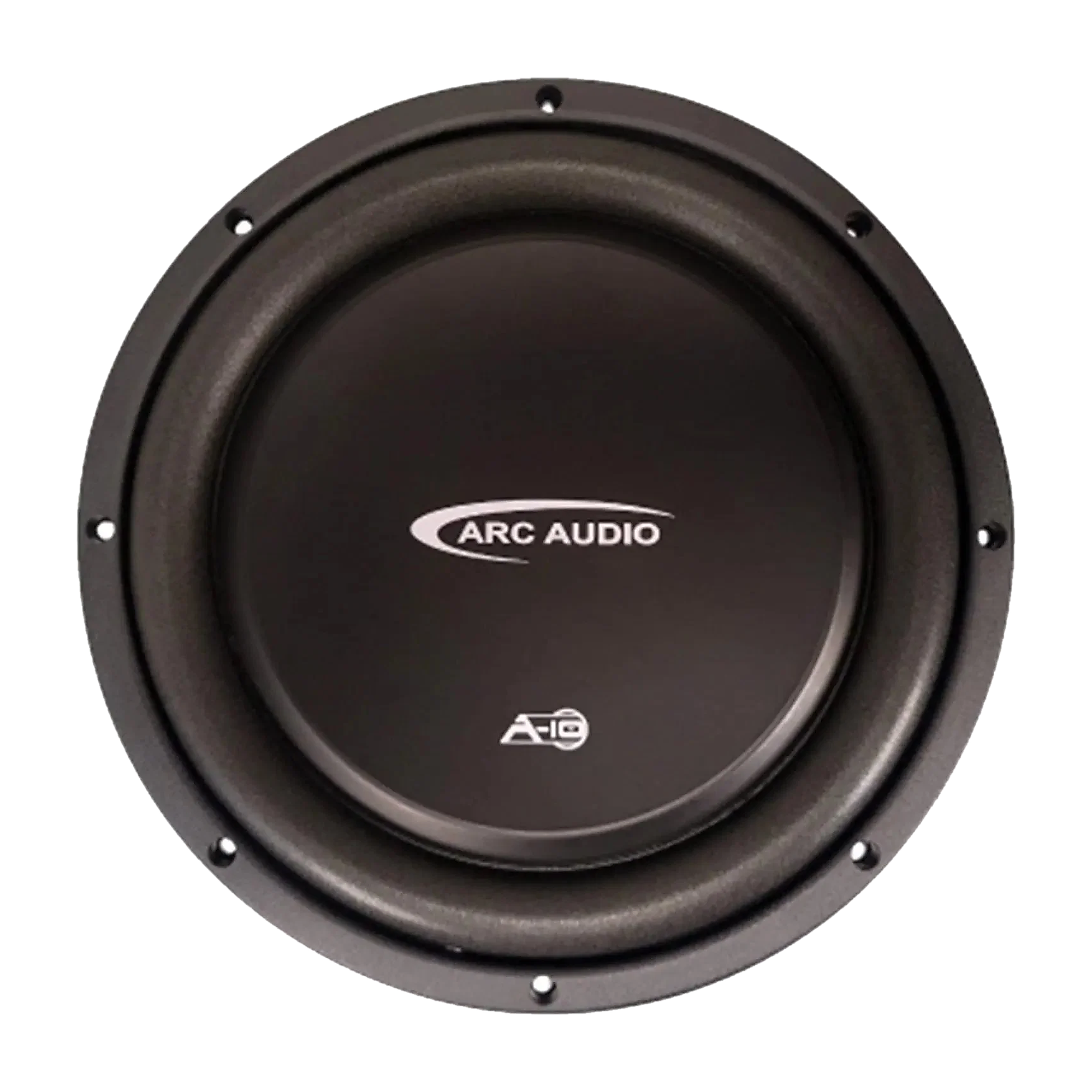 ARC Audio A10 10-inch shallow subwoofer — transparent product image