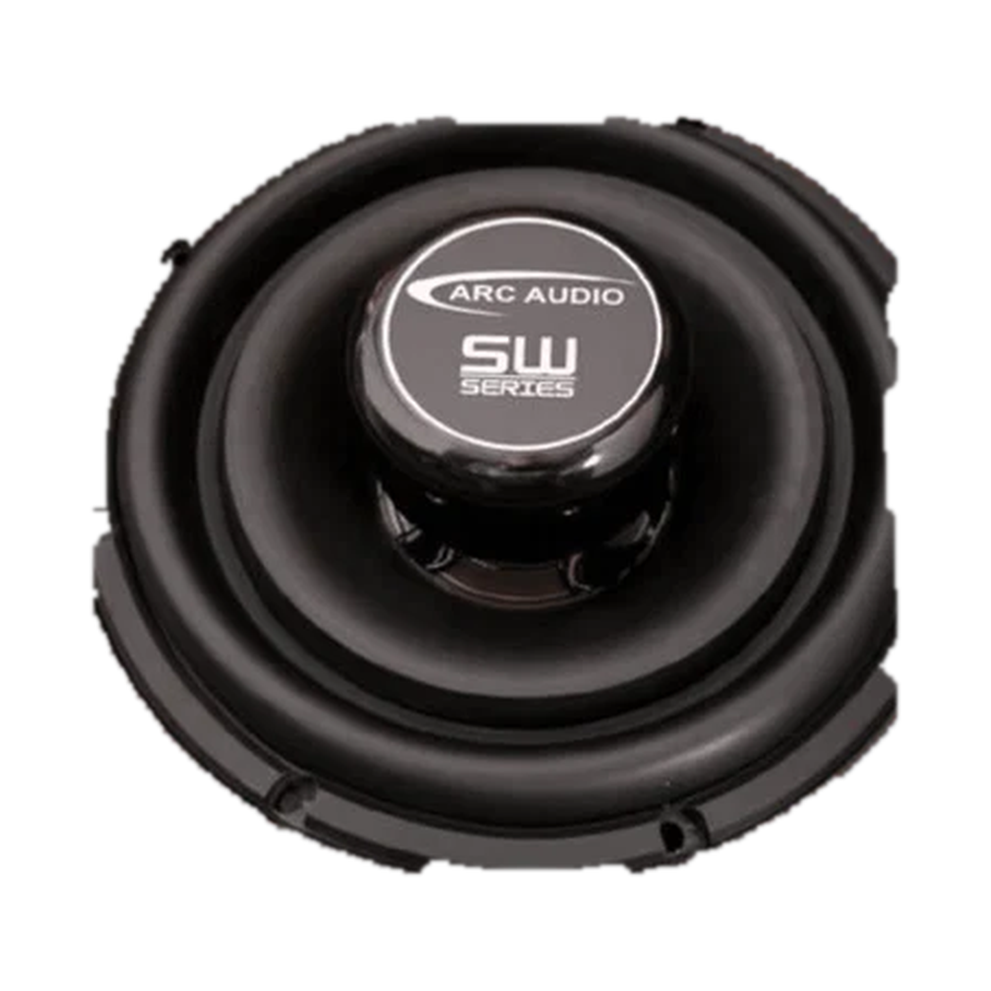 ARC Audio SW10 10-inch ultra-shallow subwoofer — transparent product image