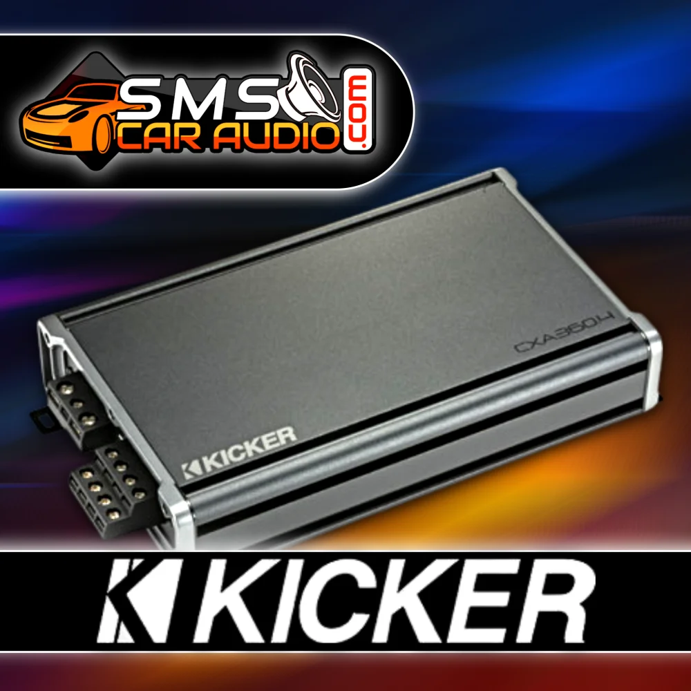 Kicker Cxa 360.4 4 Channel Amplifier - Amplifiers Kicker