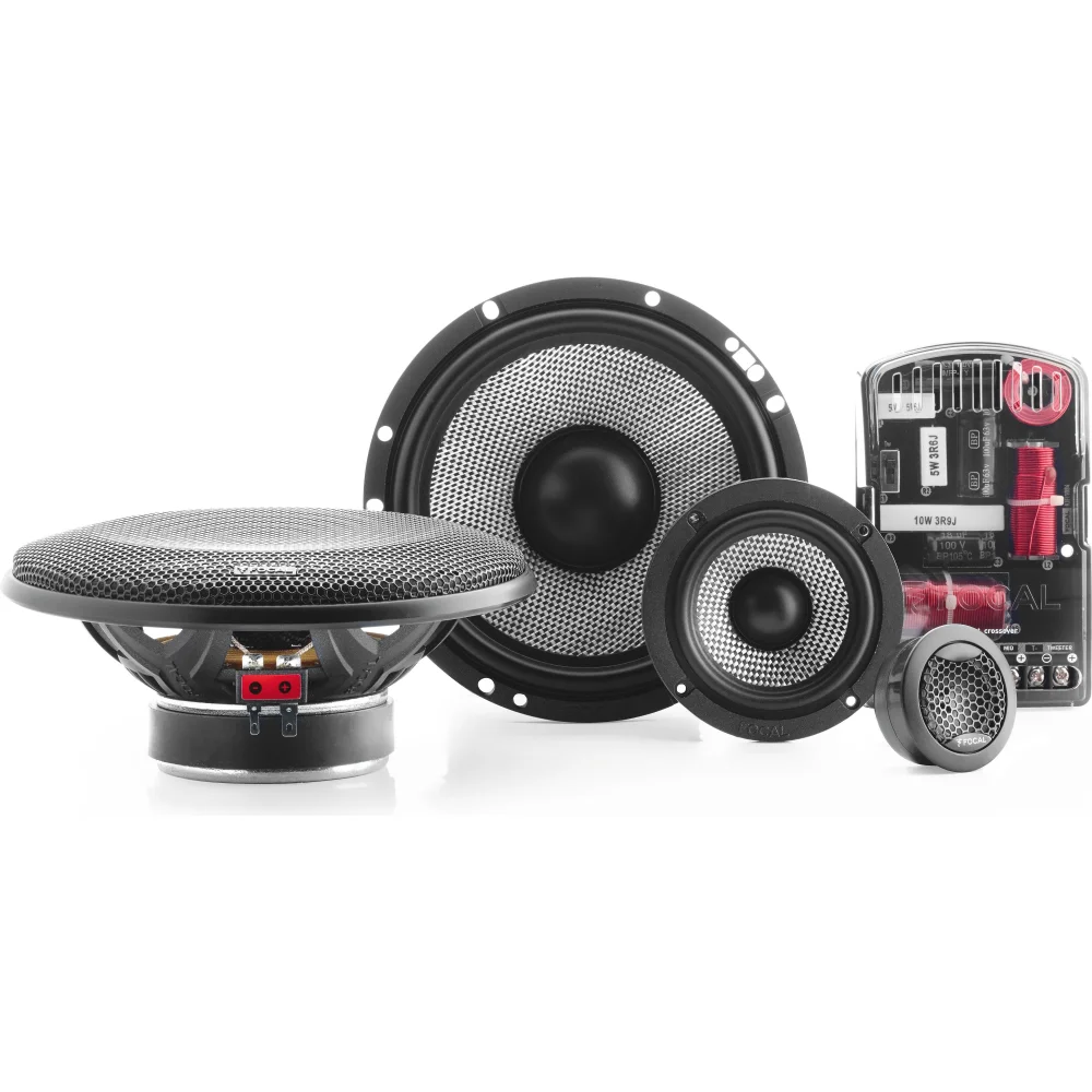 Focal Access 6.5’ 3 Way Component Speaker Pair - Mobile