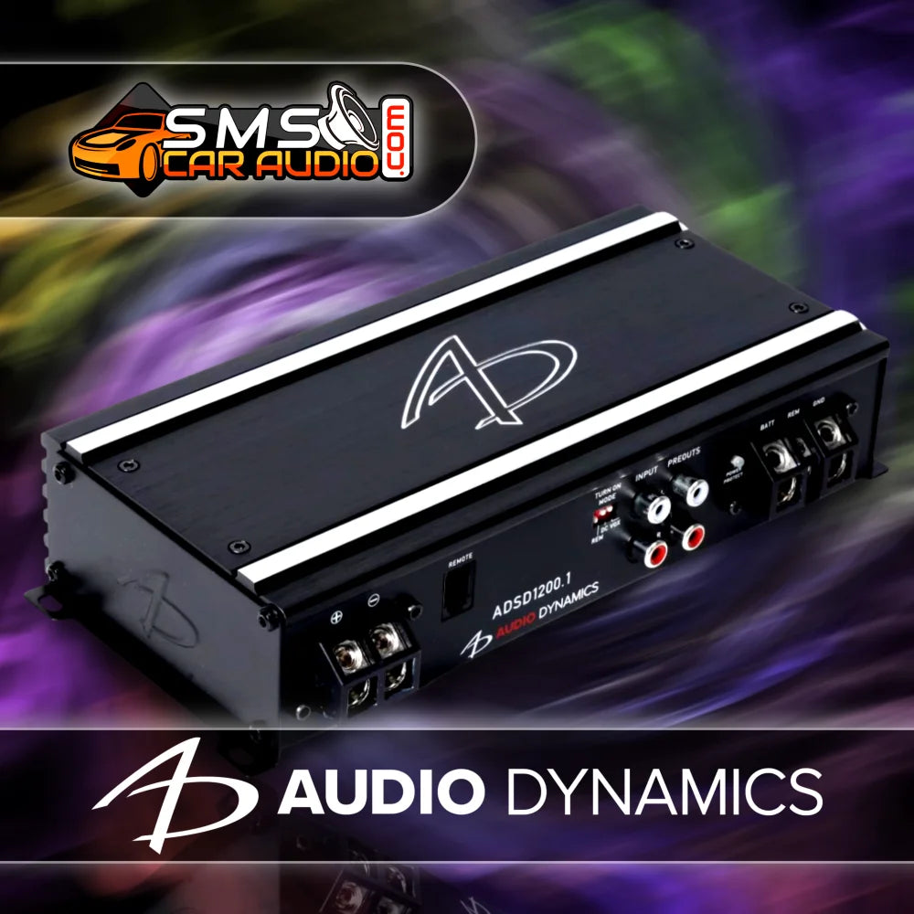 Audio Dynamics Sd 1200.1 1200 Watt 1 Channel Amplifier