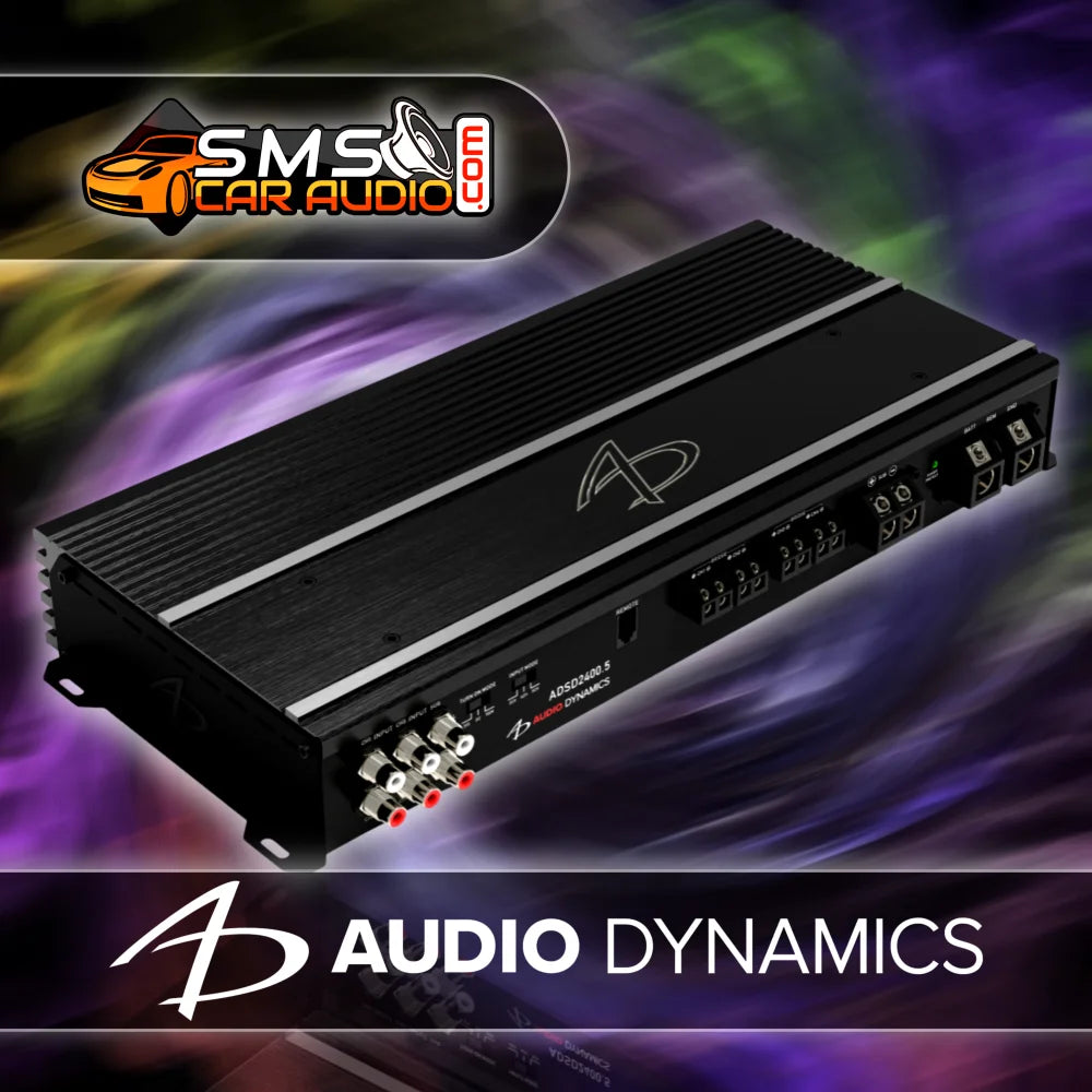 Audio Dynamics Sd 2400.5 5 Channel Amplifier - Audio