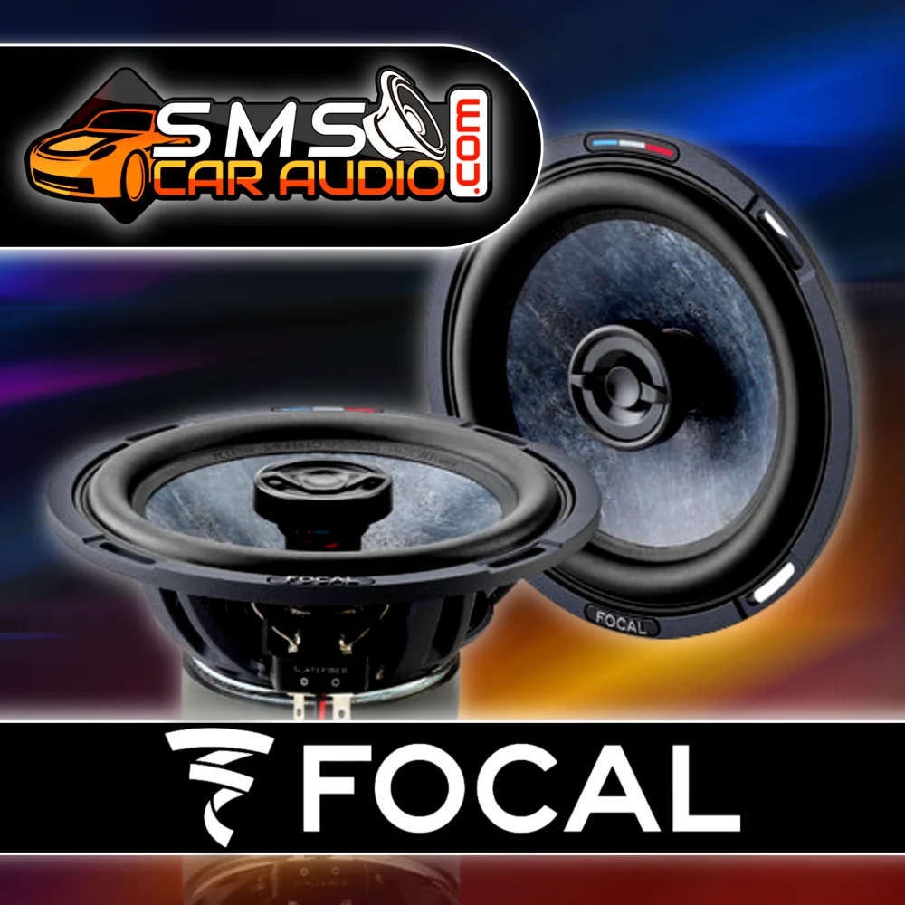 Focal Slate Fiber 6.5’ Coaxial Speakers - Speakers Focal