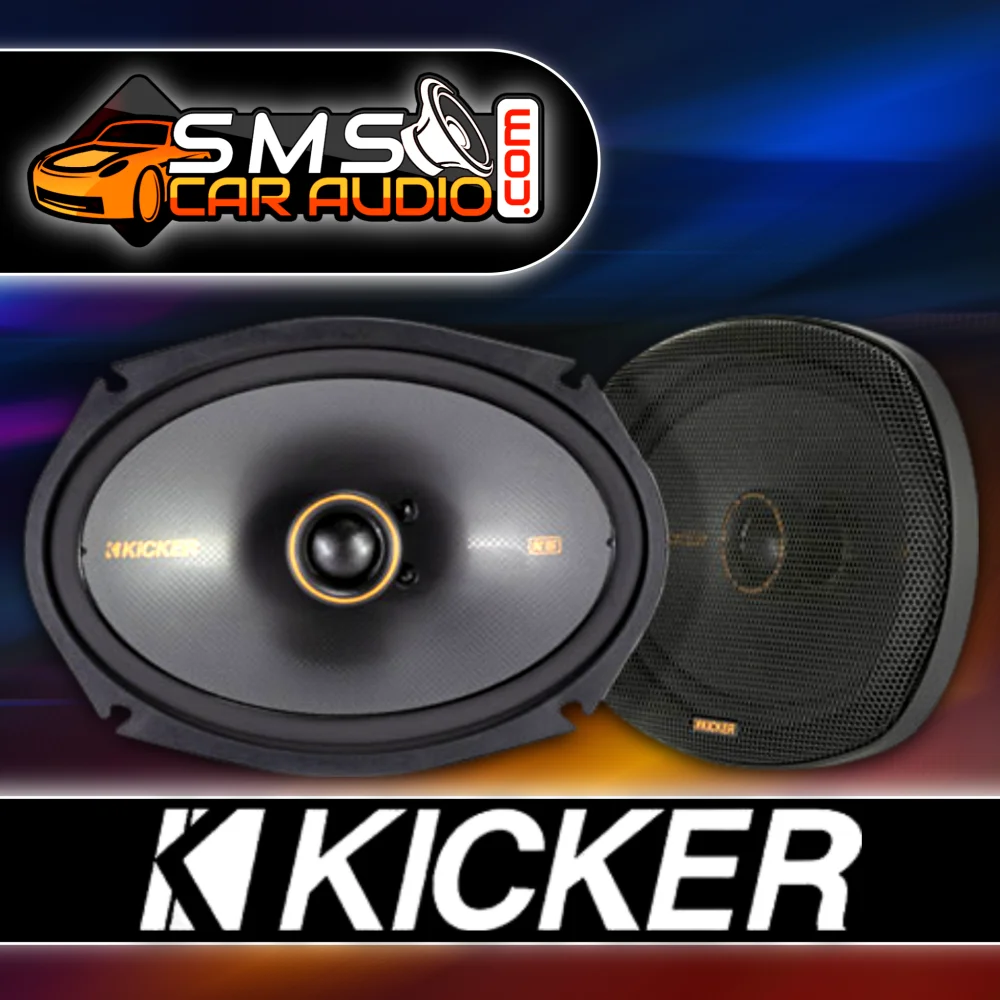 Kicker Ks 6’ x 9’ 2 Way Coaxial Speakers - 6’ x 9’