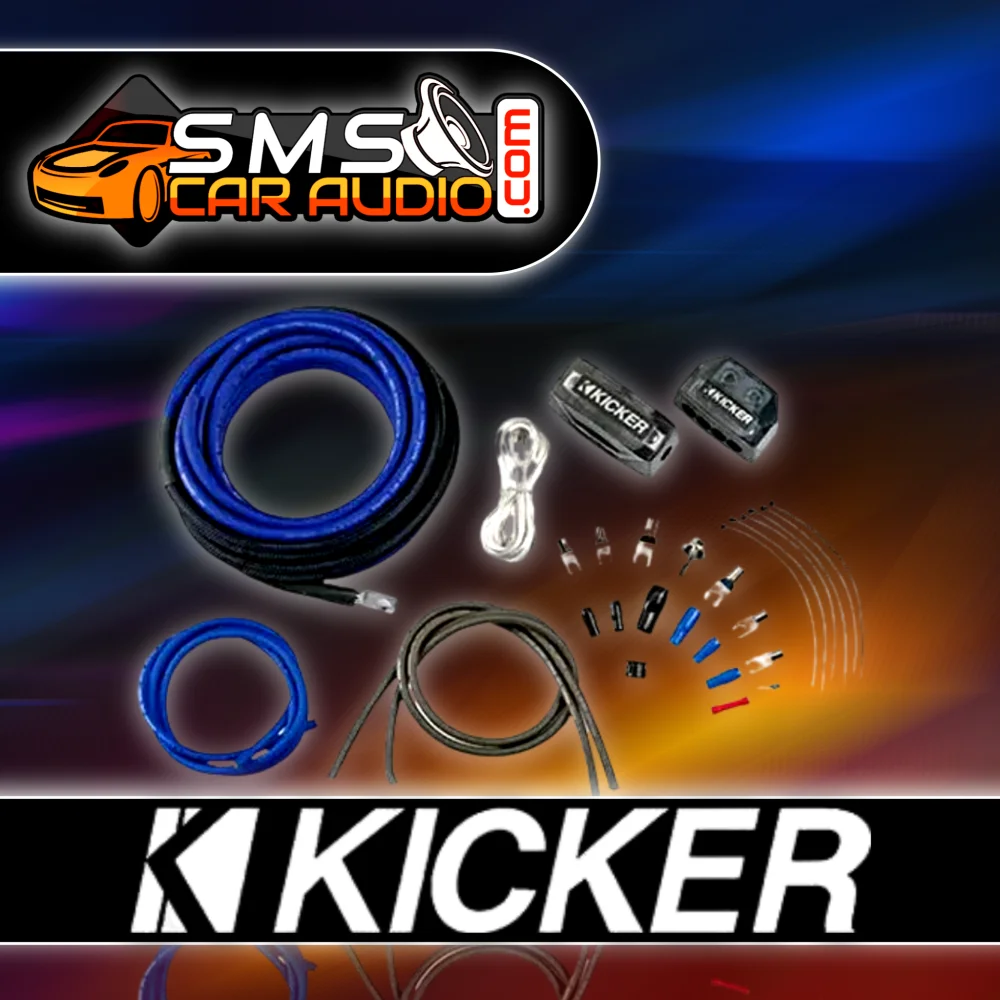 Kicker 4awg 2 - channel Power Kit - Accessories Kicker Car