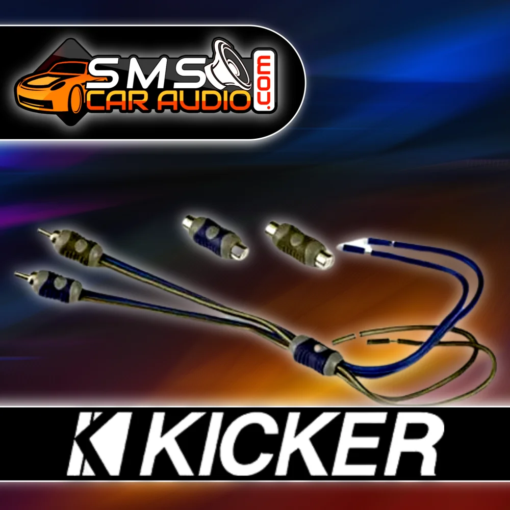 Kicker Kisl 2ch. Speaker - rca Converters - Accessories