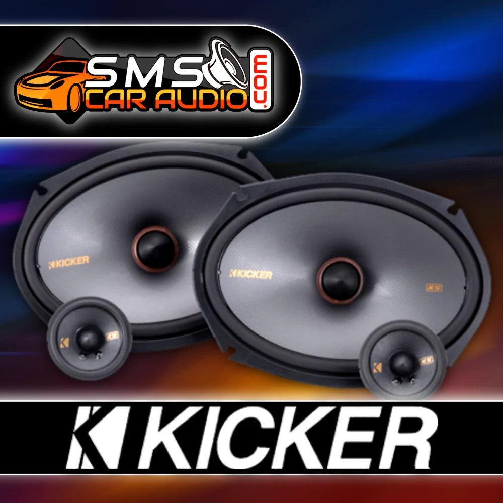 Kicker Ks 6’x9’ Component Speakers With Wideband - Car