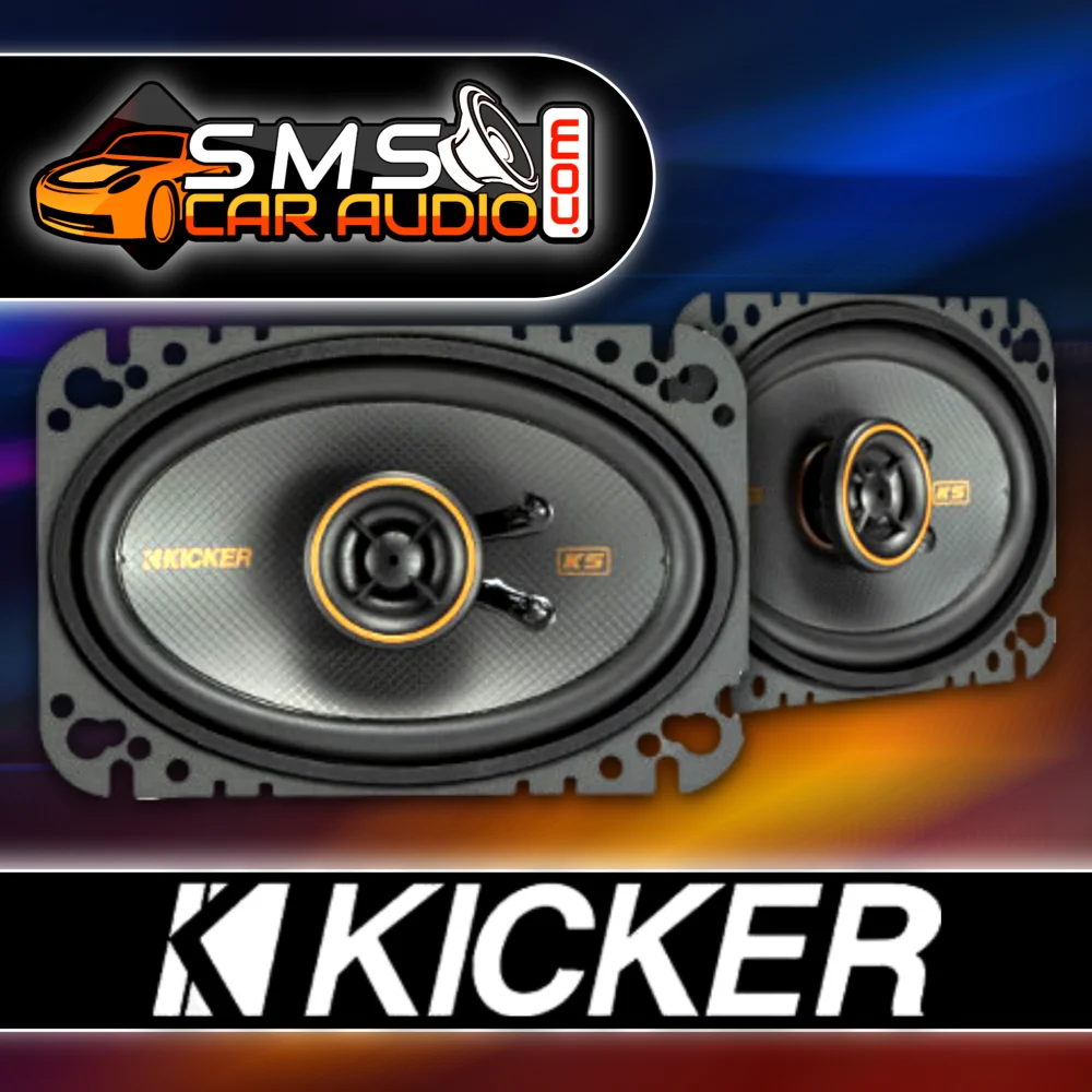 Kicker Ks Series 4x6’ 2 Way Coaxial - Speakers Kicker Car