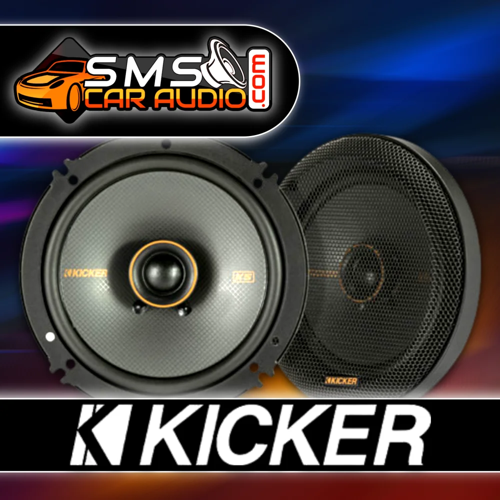 Ks 6.5’ Coaxial Speaker Pair - 6.5’ Speakers Kicker Car