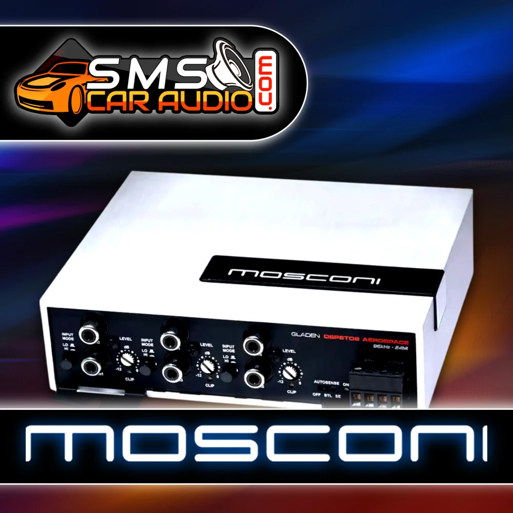 Mosconi Gladen 6 To 8 Aerospace 8 Channel Dsp - Mosconi