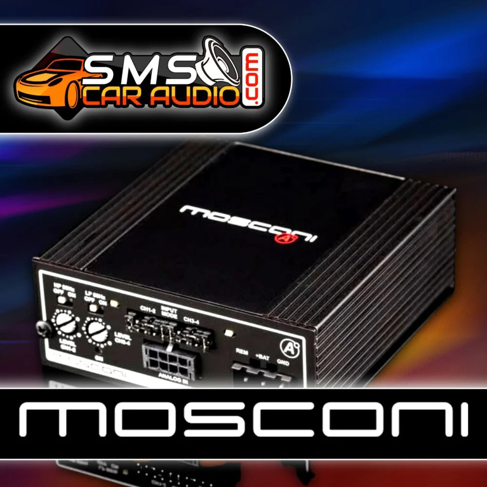 Mosconi Gladen Atomo 4 Full Range 4 Channel Amplfieir - 4