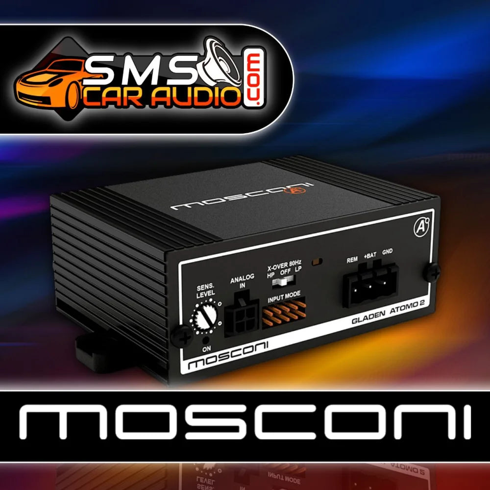 Mosconi Gladen Atomo 2 Full Range Channel Amplifier - 2