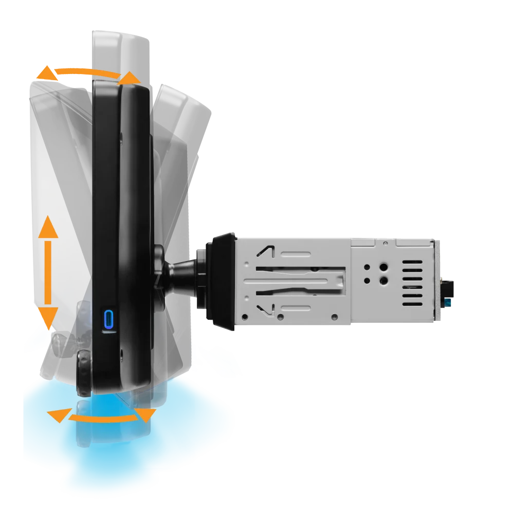 Be10acp.wx Boss Elite 10 Inch Floating Screen Radio Maestro