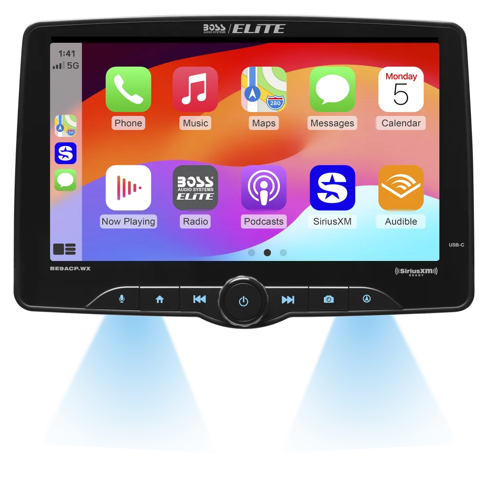 Be9acp.wx Boss Elite 9 Inch Floating Style Radio Maestro