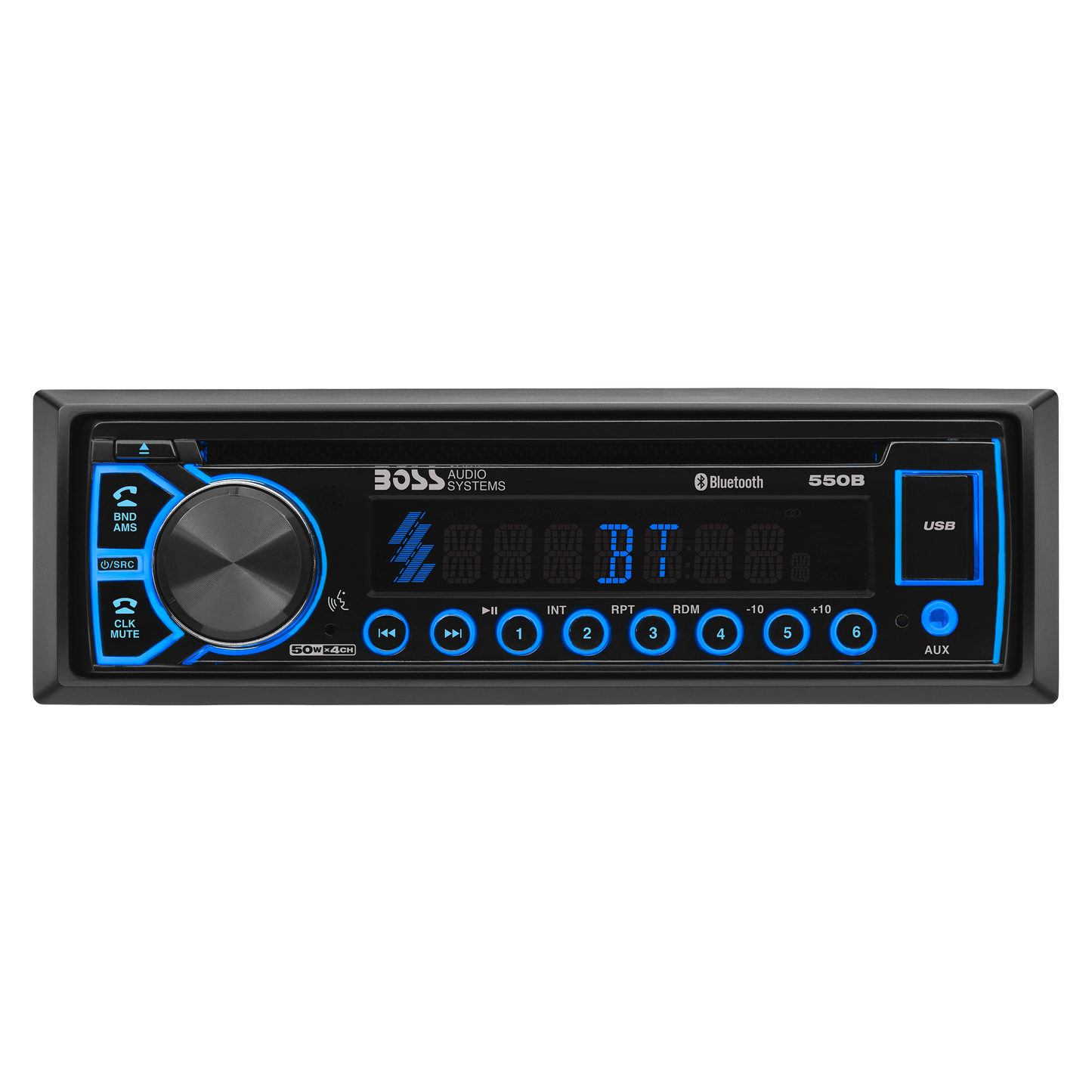 BOSS Elite 550B single-DIN Bluetooth CD receiver