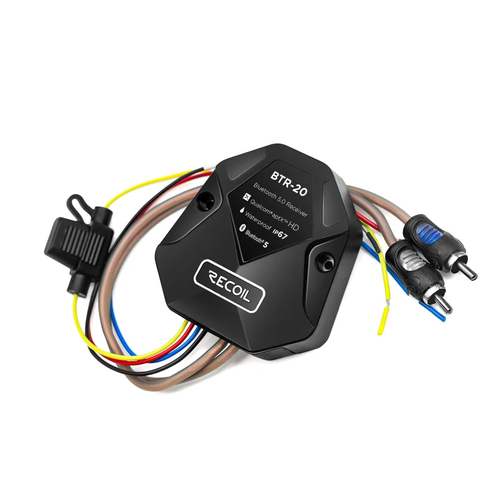 Btr-20 Waterproof Bluetooth Receiver - Recoil Audio